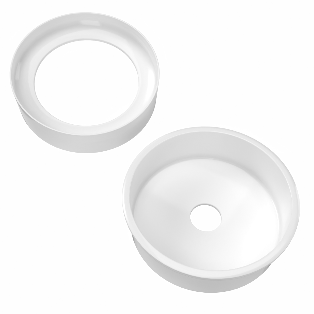Ensemble d'adaptateurs  pour récipients de mélange, 15 mL-50 mL, 100 mL
